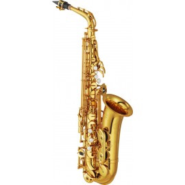 Saxofón alto profesional Yamaha YAS-62//02 laca dorada