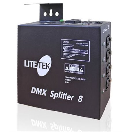 Amplificador Distribuidor de Señal DMX Splitter 8