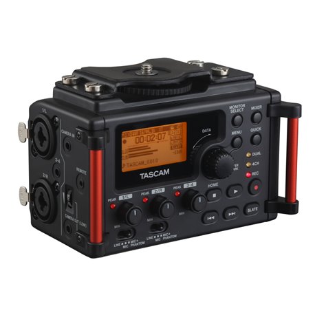 Grabadora de audio portátil de 4 Pistas para camaras DSLR TASCAM DR-60DMKII