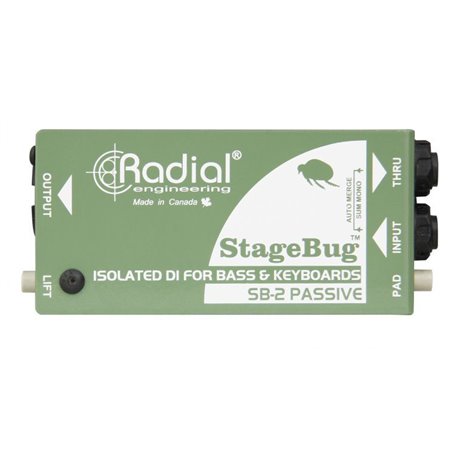 Caja directa pasiva StageBug SB-2 Radial Engineering