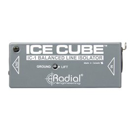 Aislador de ruido de línea balanceada IceCube IC-1 Radial Engineering