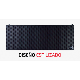 QMC AERO 2X5 (PAR) caja de arreglo Lineal pasiva de 5in