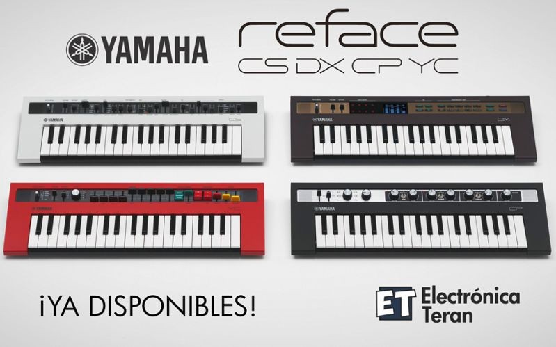 Mini Sintetizadores Yamaha REFACE
